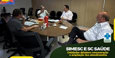 SIMESC e SC Saúde debatem remuneração e ampliação dos atendimentos
