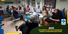 Assembleia aprova prestação de contas e orçamento para 2026
