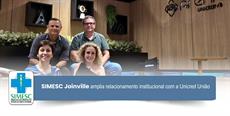 SIMESC Joinville amplia relacionamento institucional com a Unicred União