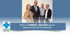 Diretor do SIMESC Joinville assume cadeira na Câmara de Vereadores