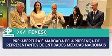 Pré-abertura é marcada pela presença de representantes de entidades médicas n.....